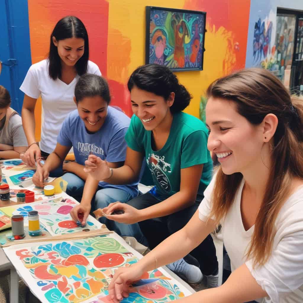 How Study Abroad Deepens Language Learning Skills 2 Participating in an art workshop provides a creative outlet to practice your language skills while connecting with the local artistic community