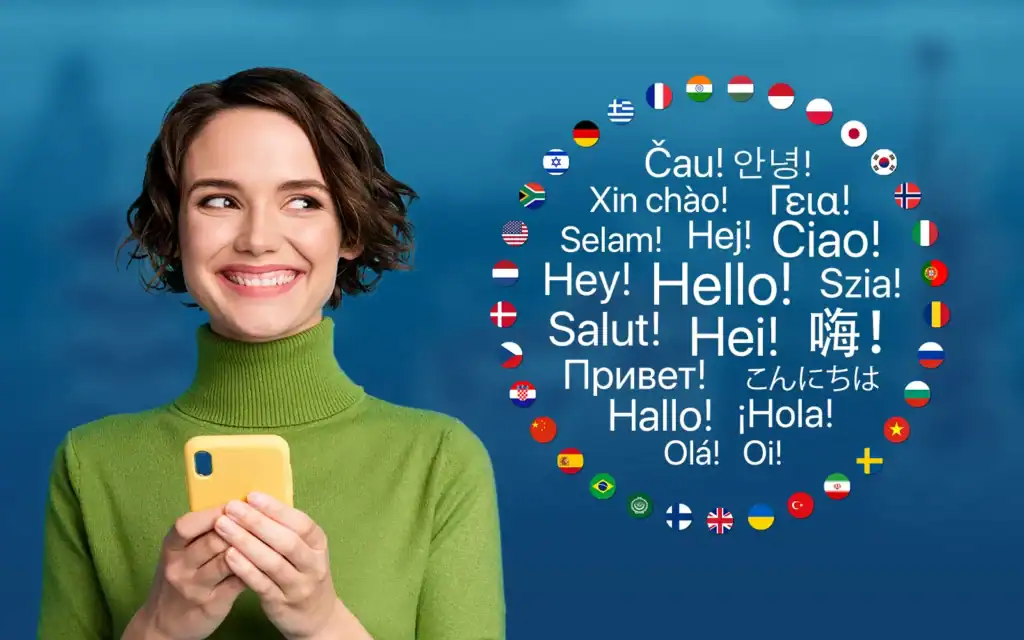 Mondly app welcome screen