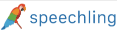 Speechling logo with the parrot